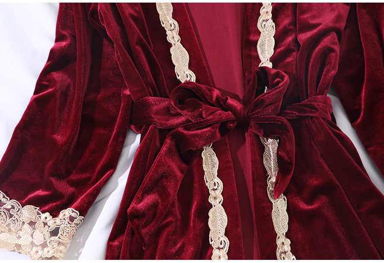 Set notte in velluto Jorgia