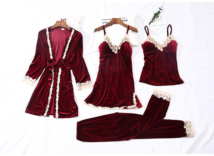 Set notte in velluto Jorgia