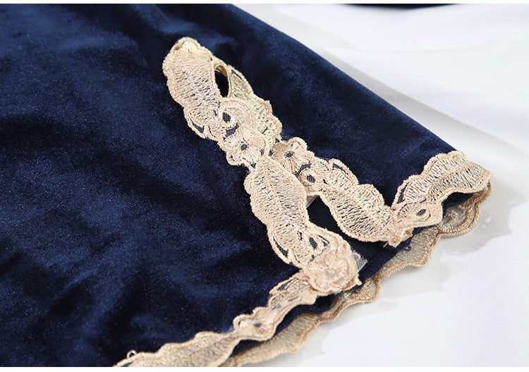 Set notte in velluto Jorgia