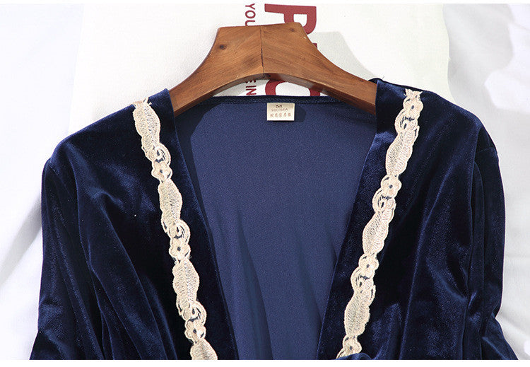 Set notte in velluto Jorgia