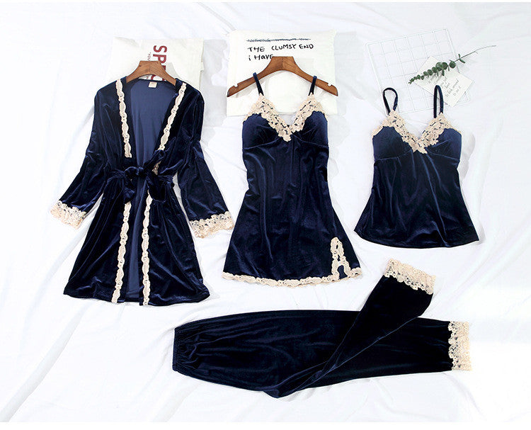 Set notte in velluto Jorgia