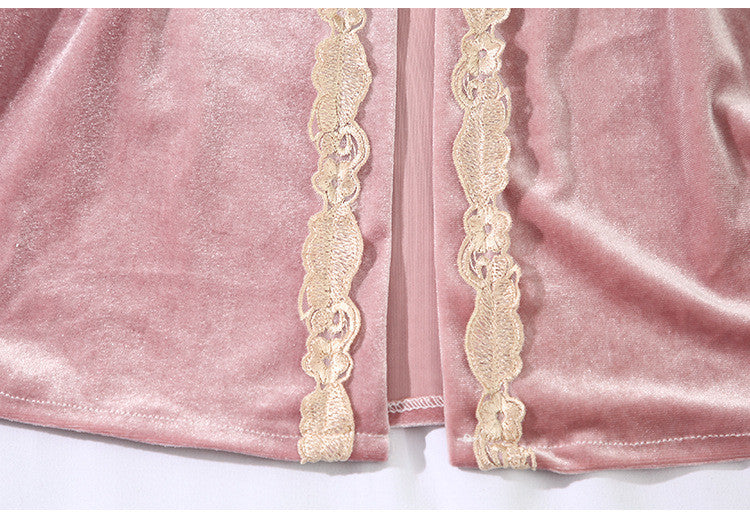 Set notte in velluto Jorgia