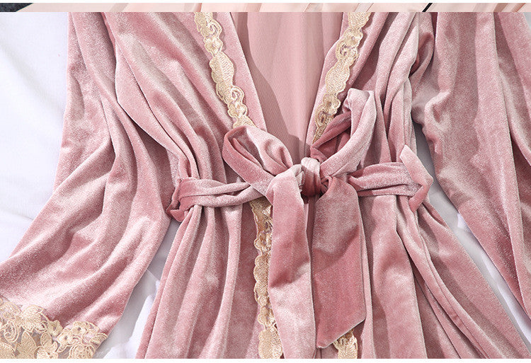 Set notte in velluto Jorgia