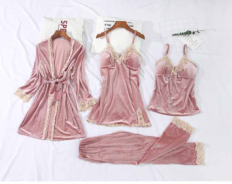 Set notte in velluto Jorgia