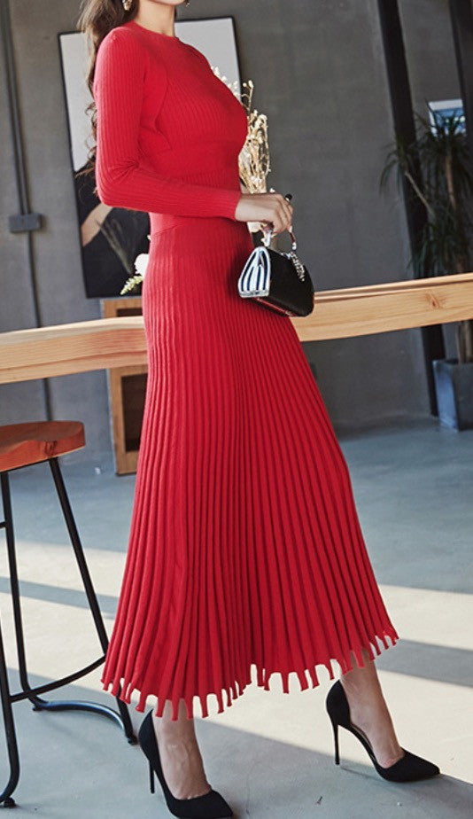 Abito plissè Matis