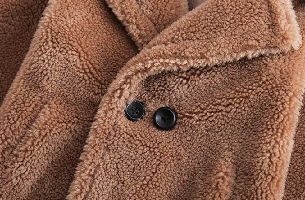 Maxi cappotto peluches baby