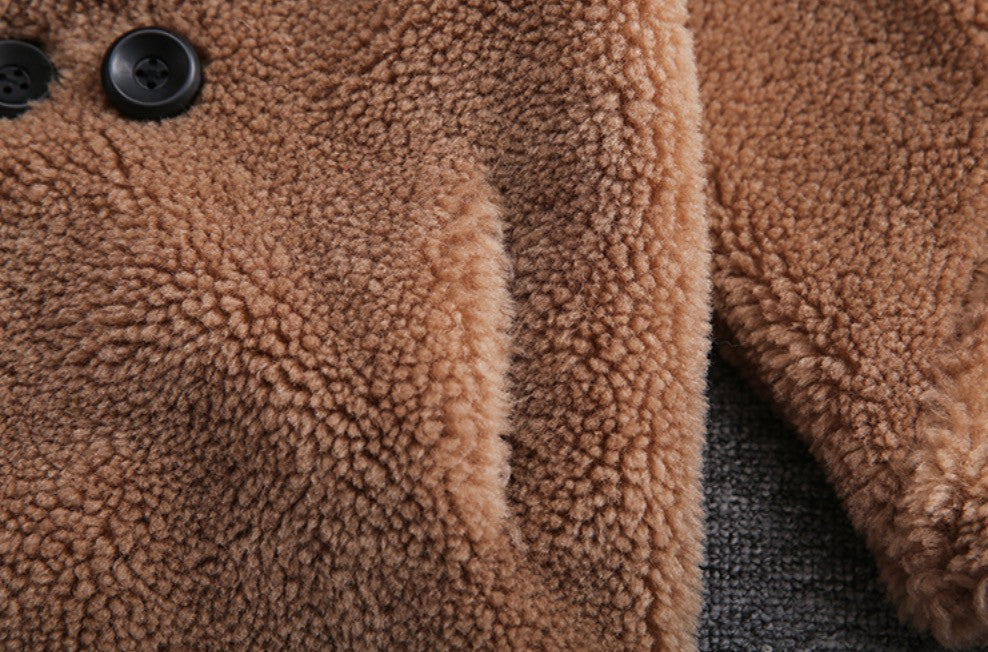 Maxi cappotto peluches baby