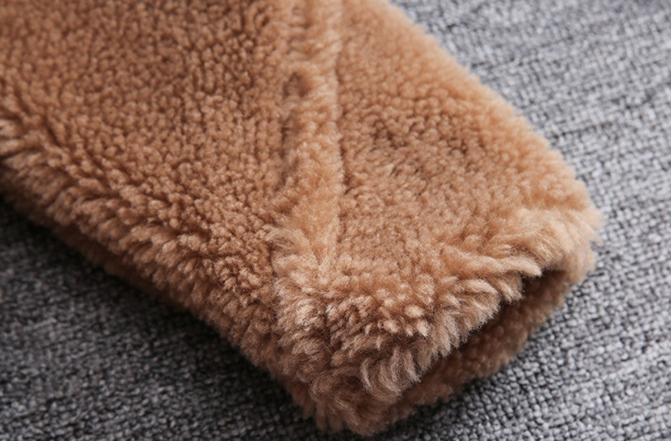 Maxi cappotto peluches baby