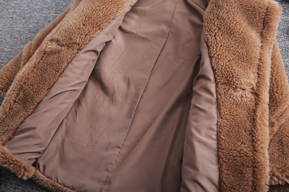 Maxi cappotto peluches baby