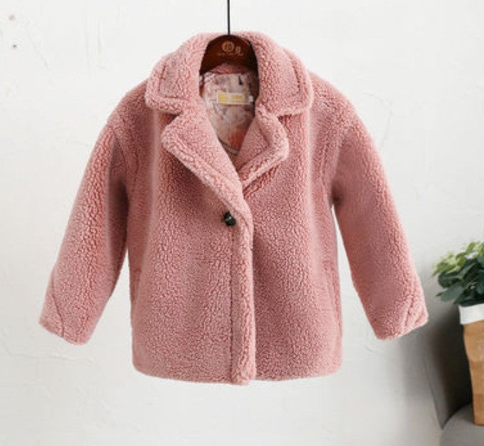 Maxi cappotto peluches baby