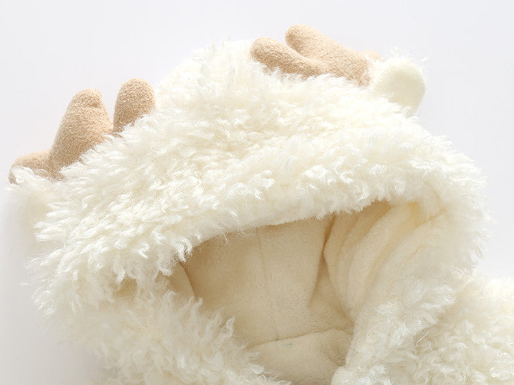 Baby tutina renna bianca