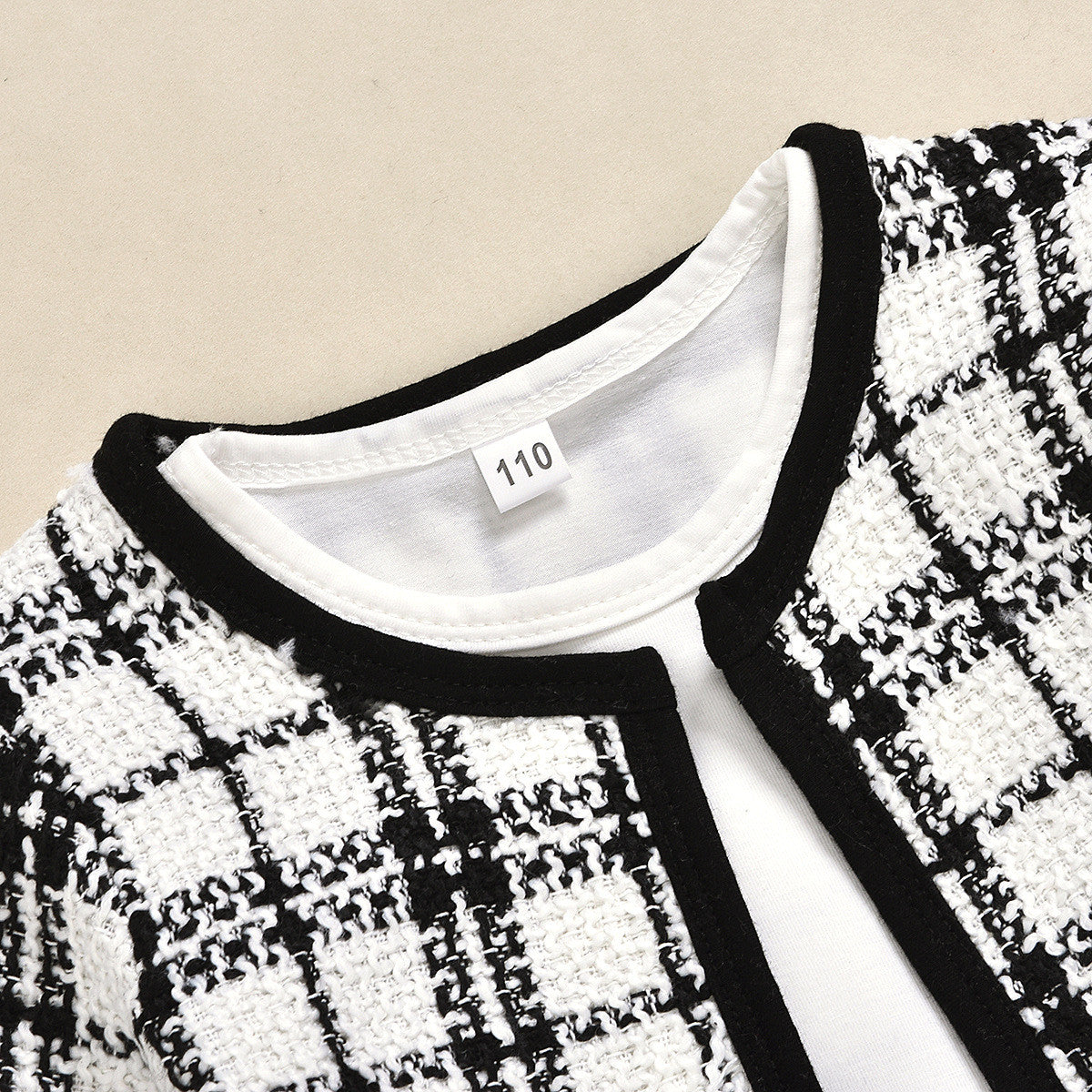 Completino bimba sweet tweed