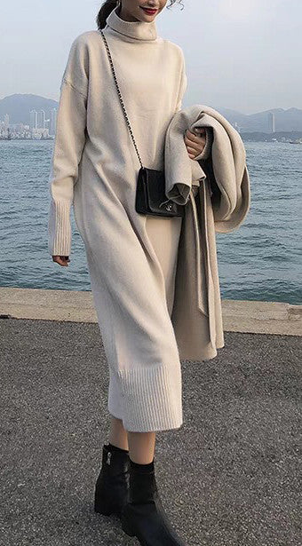 Maxidress in maglia Trancy