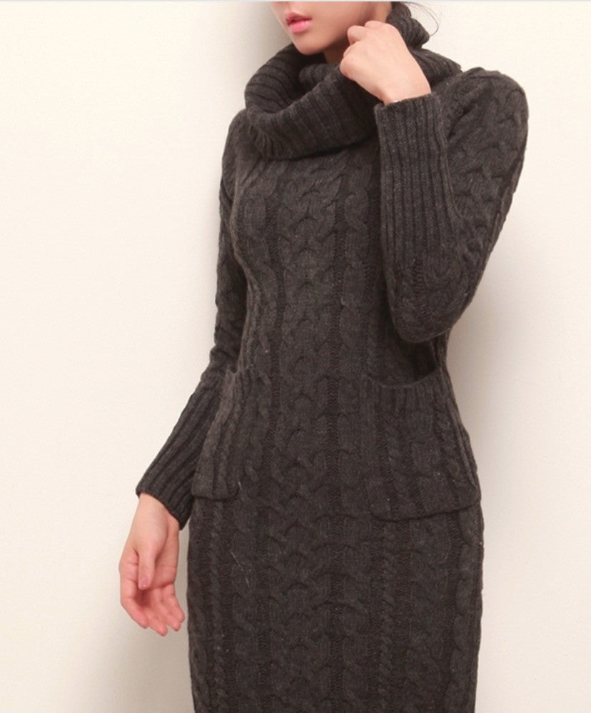 Maxidress in maglia Kleope