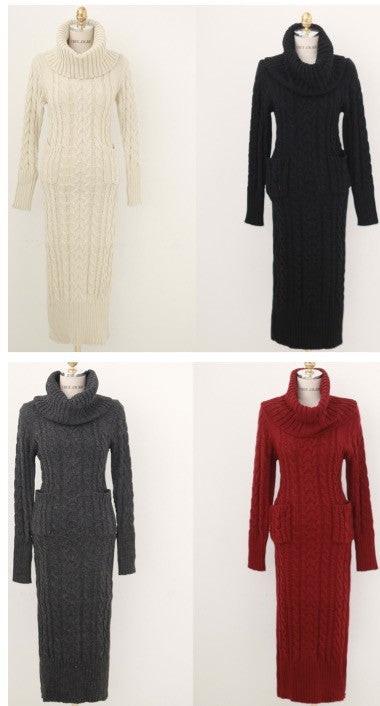 Maxidress in maglia Kleope