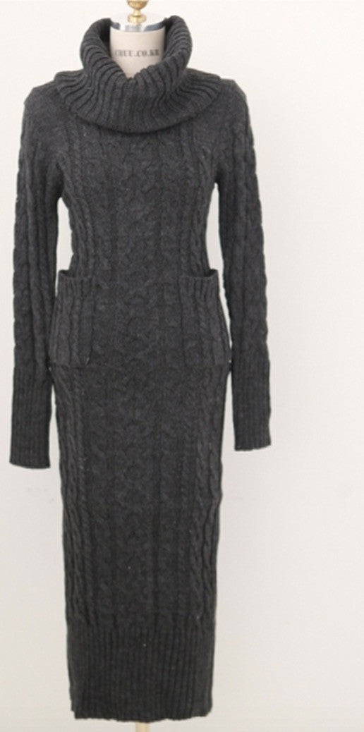 Maxidress in maglia Kleope