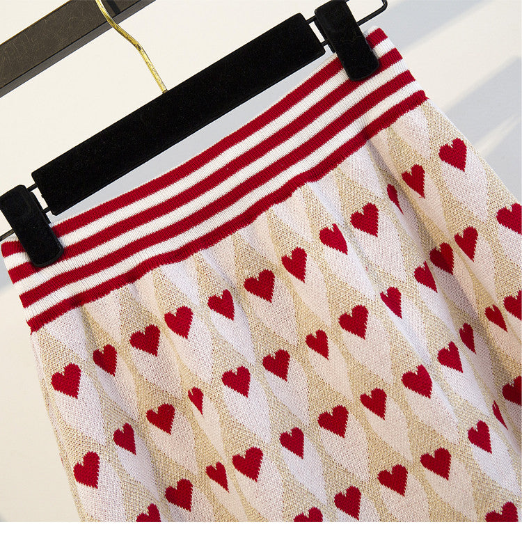 Completo in maglia heartz