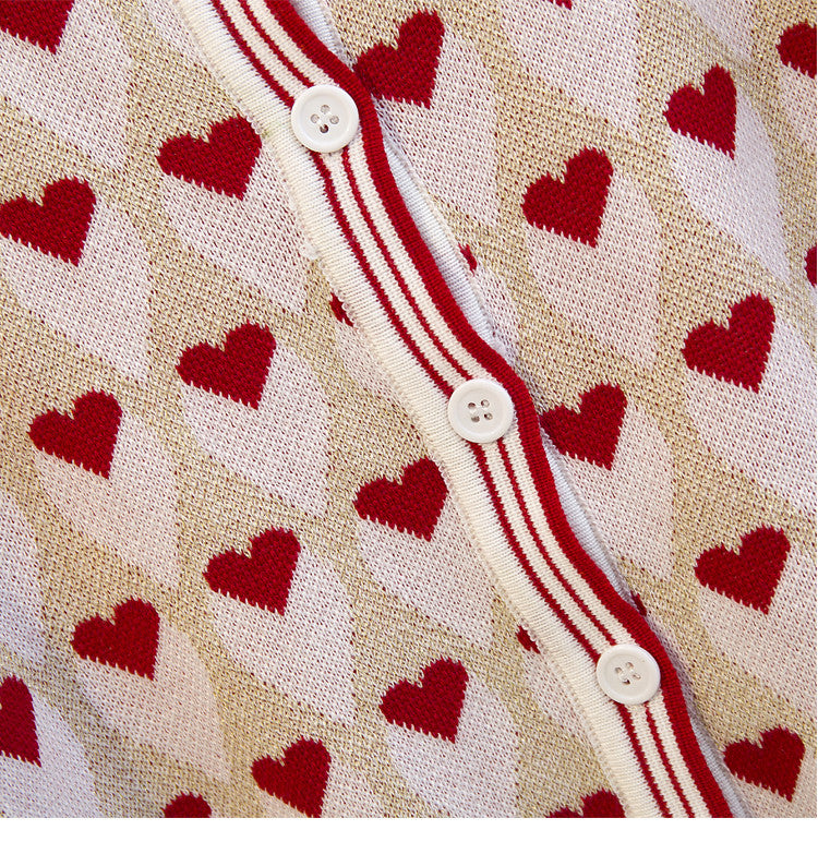 Completo in maglia heartz