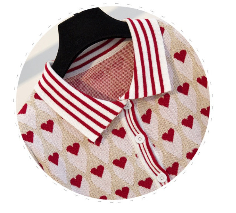 Completo in maglia heartz