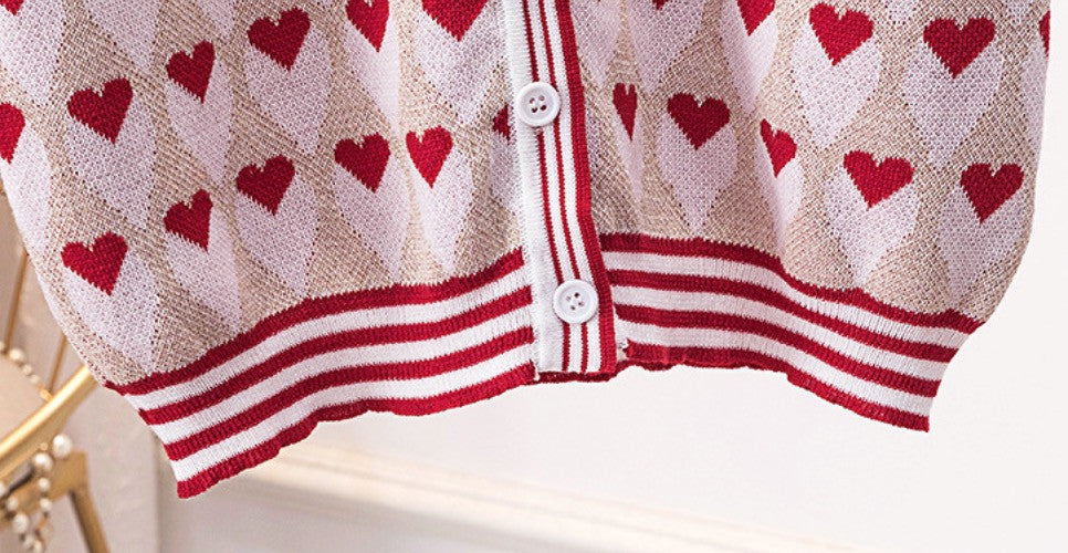 Completo in maglia heartz