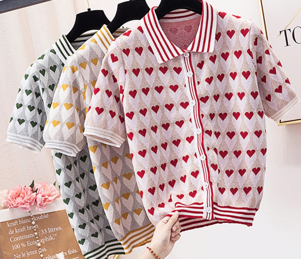 Completo in maglia heartz