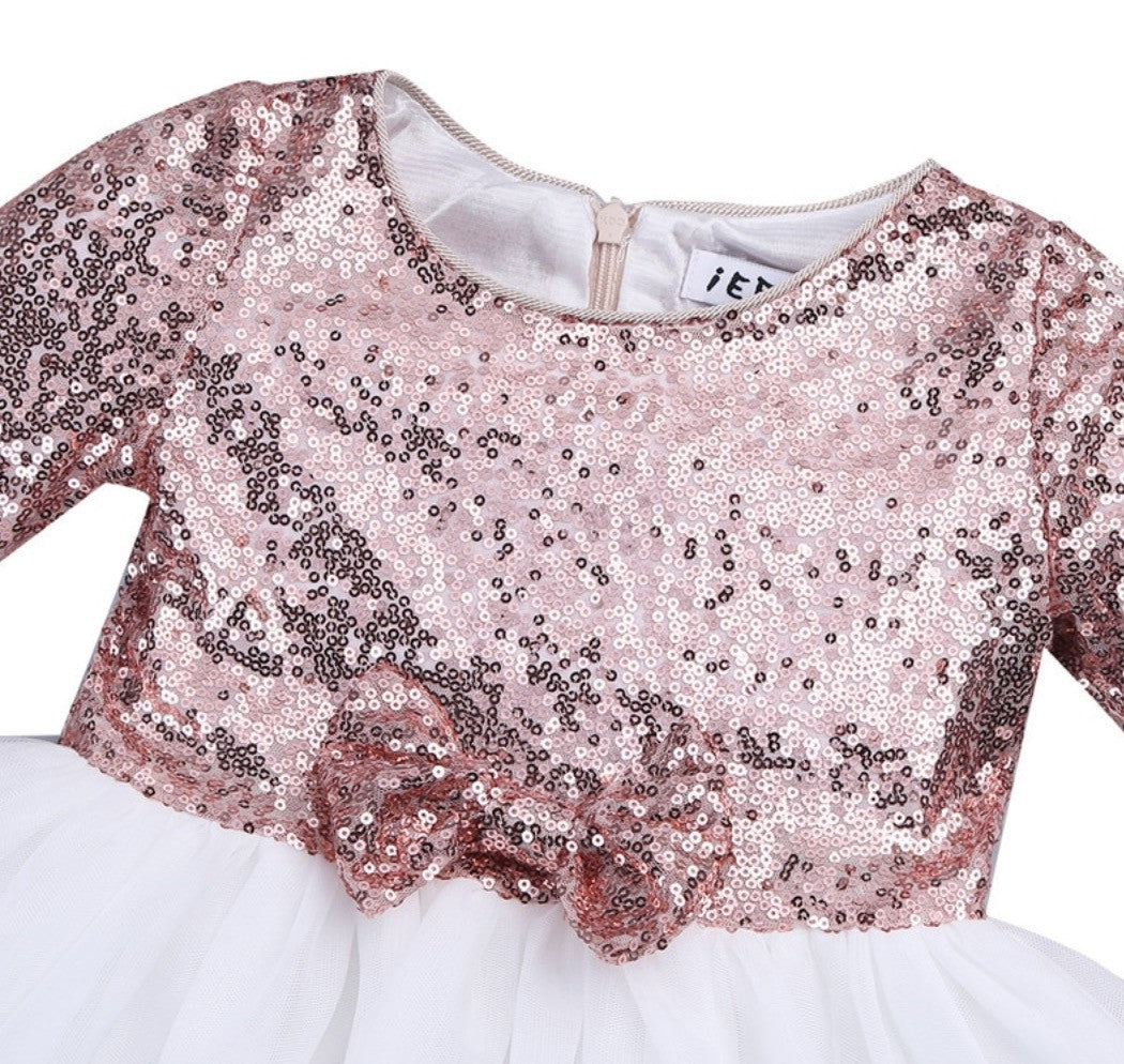 Abito bimba sequinbowwy