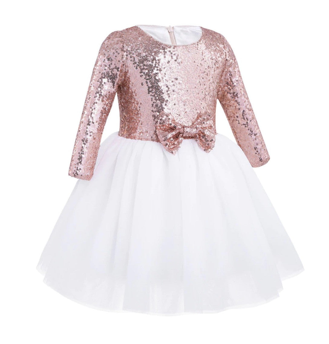 Abito bimba sequinbowwy