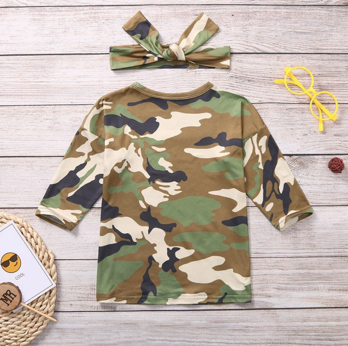 Maximaglia bimba camouflage