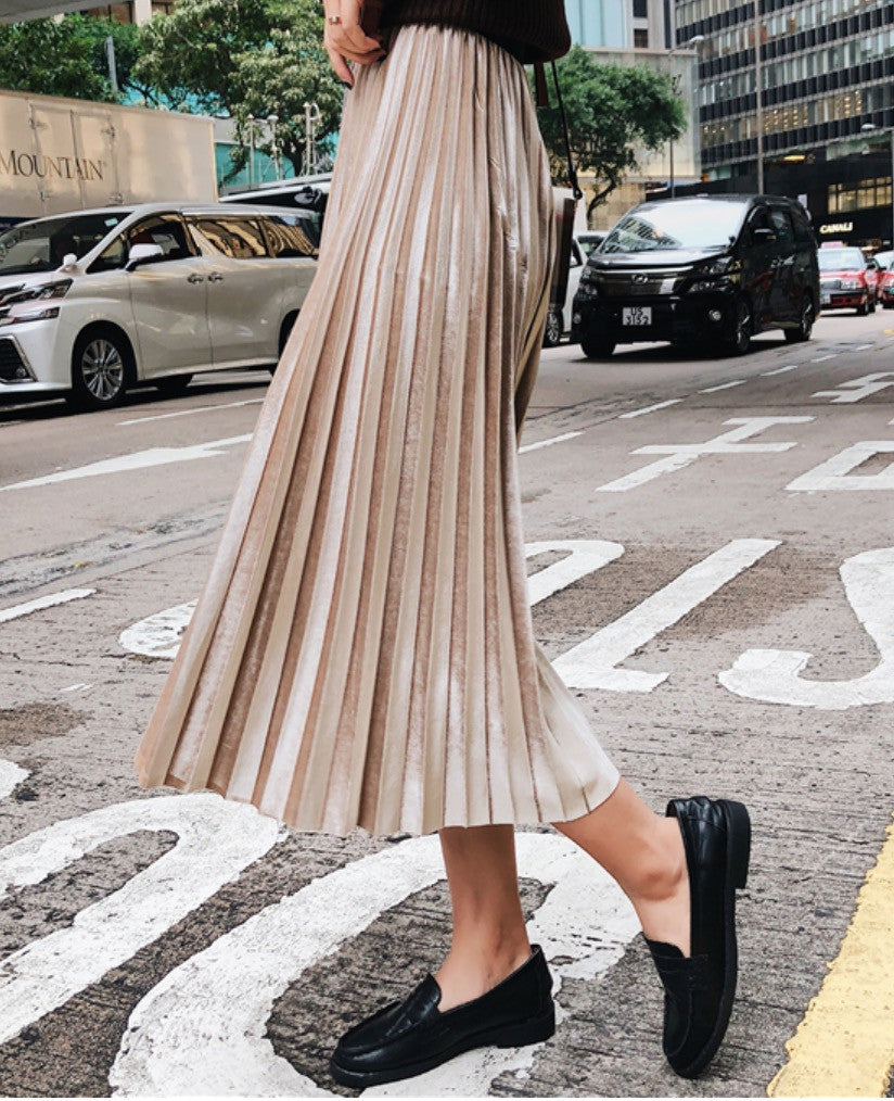 Gonna velluto Kanjant