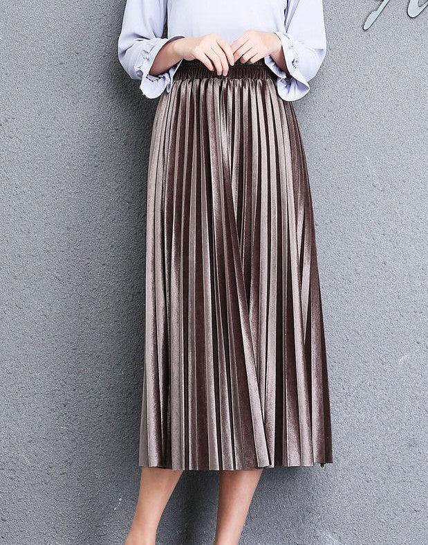 Gonna velluto Kanjant