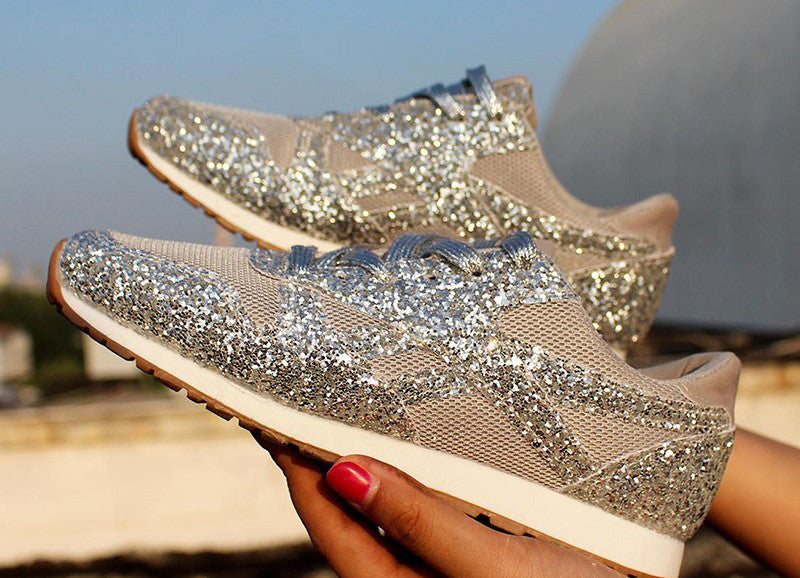 Glitter sneakers