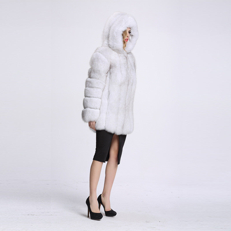 Pelliccia cappuccio Daihana