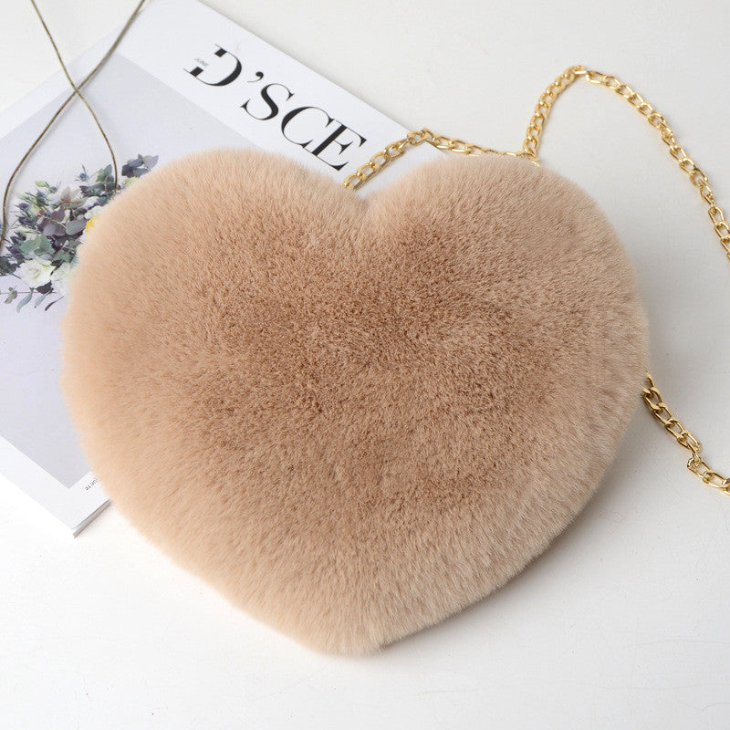 Borsa cuore peluches