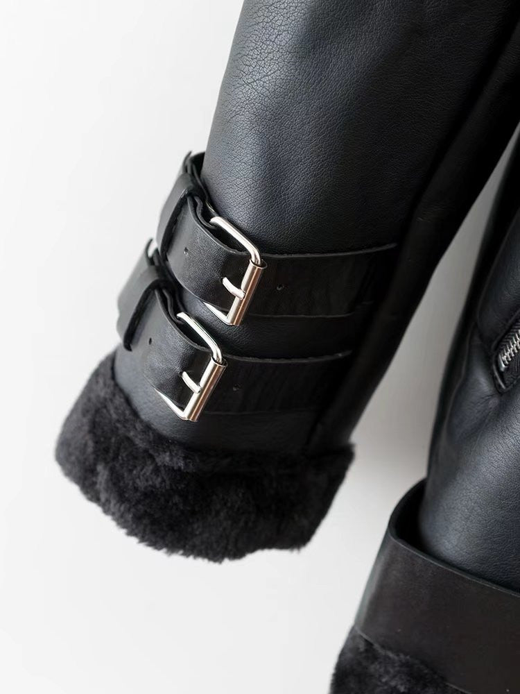 Montone ecopelle Caroline