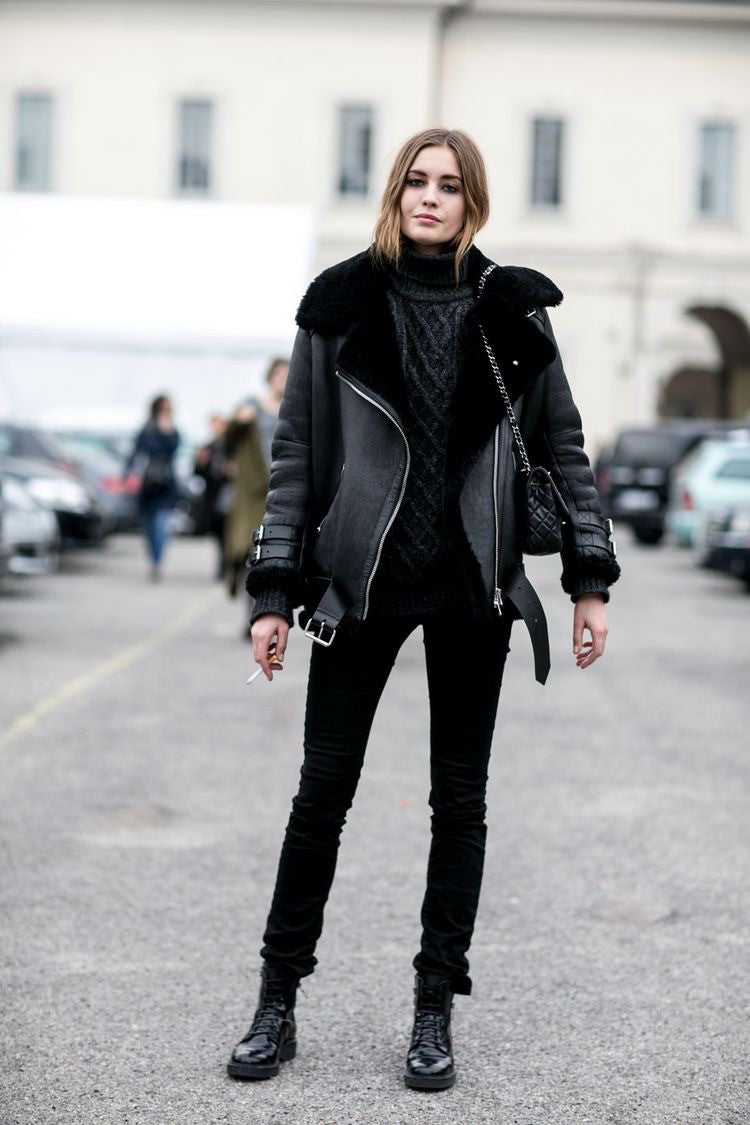 Montone ecopelle Caroline