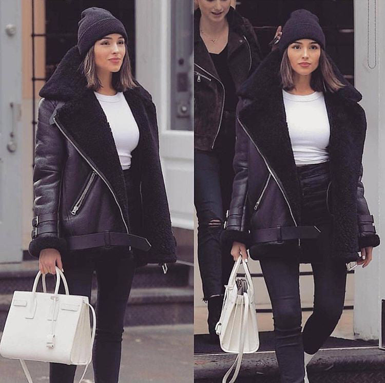 Montone ecopelle Caroline