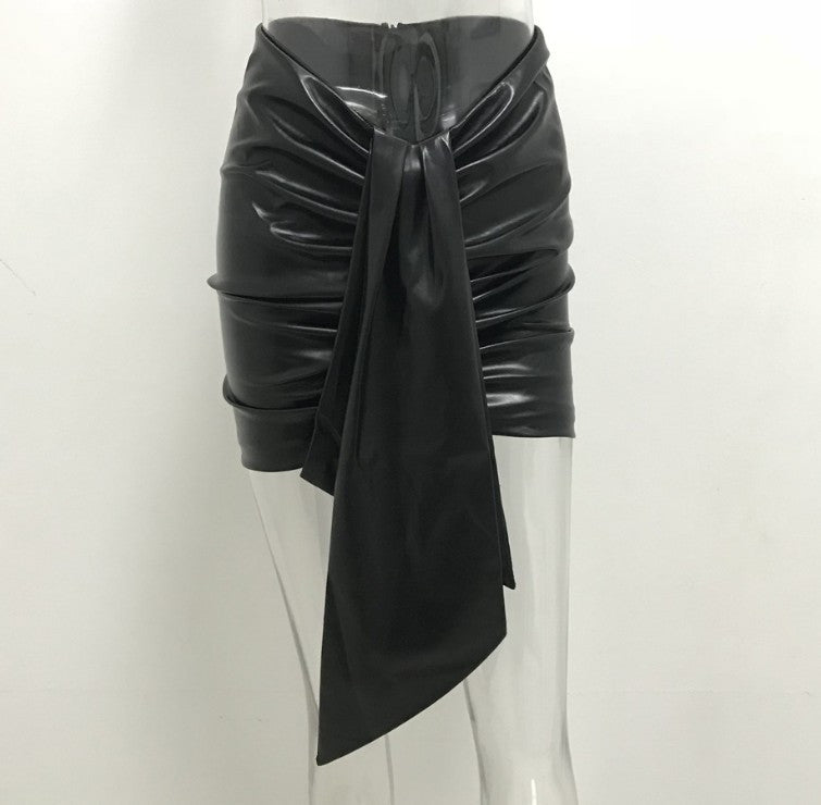 Mini pailettes drappeggiata