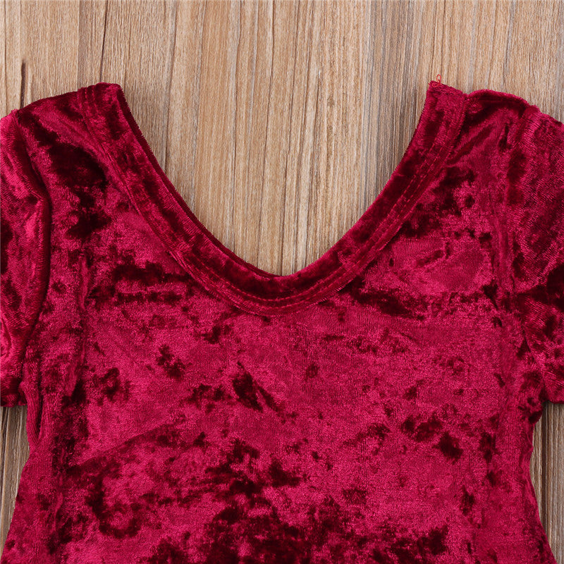 Body baby velluto tulleskirt