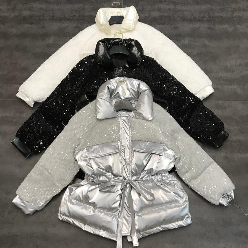 Piumino sequin Teresa