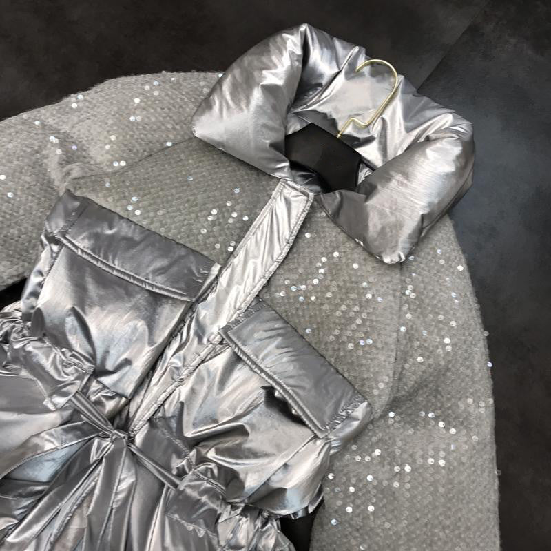 Piumino sequin Teresa