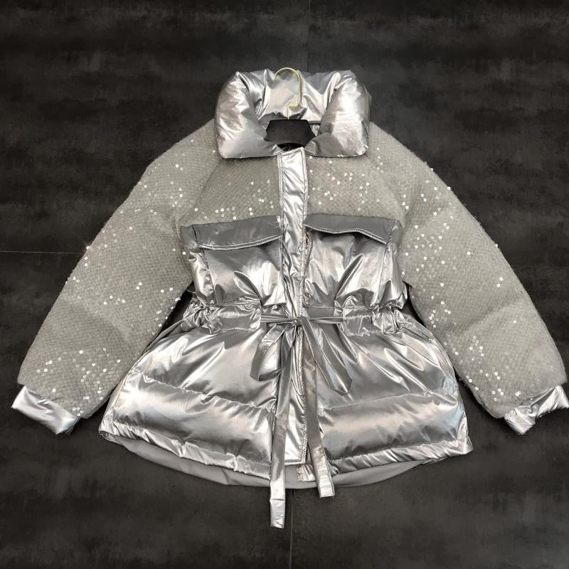 Piumino sequin Teresa