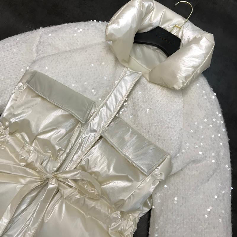 Piumino sequin Teresa