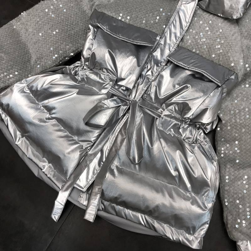 Piumino sequin Teresa