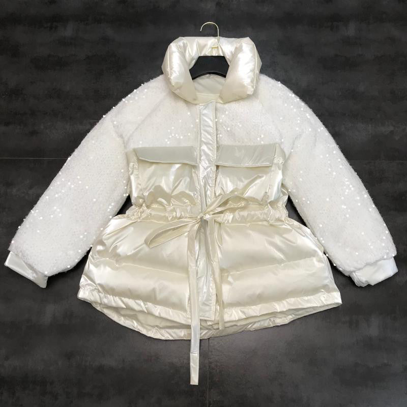 Piumino sequin Teresa