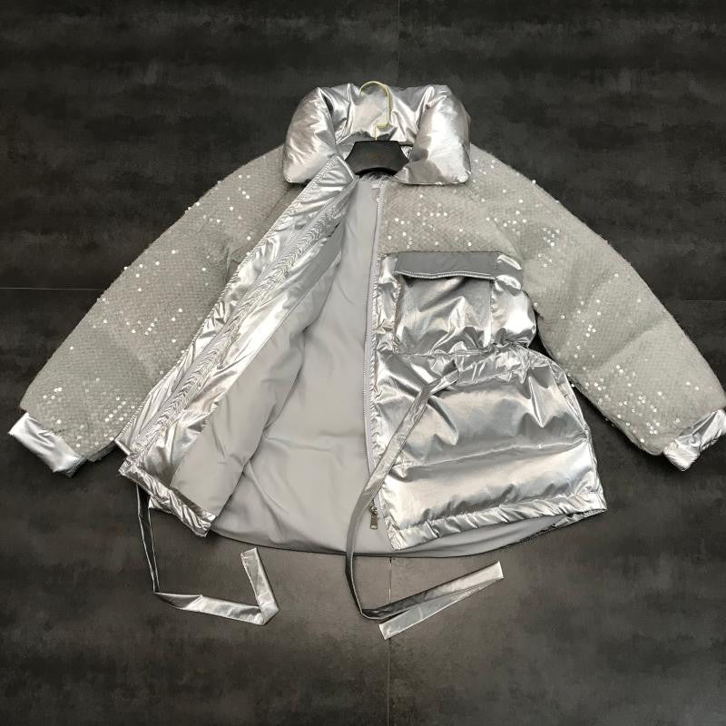 Piumino sequin Teresa