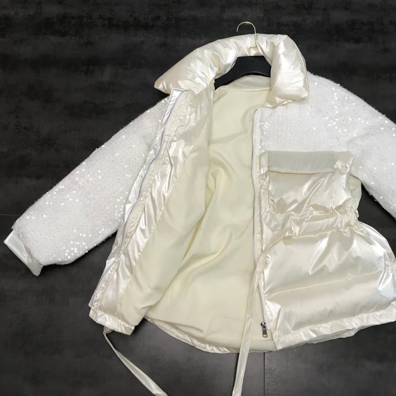 Piumino sequin Teresa