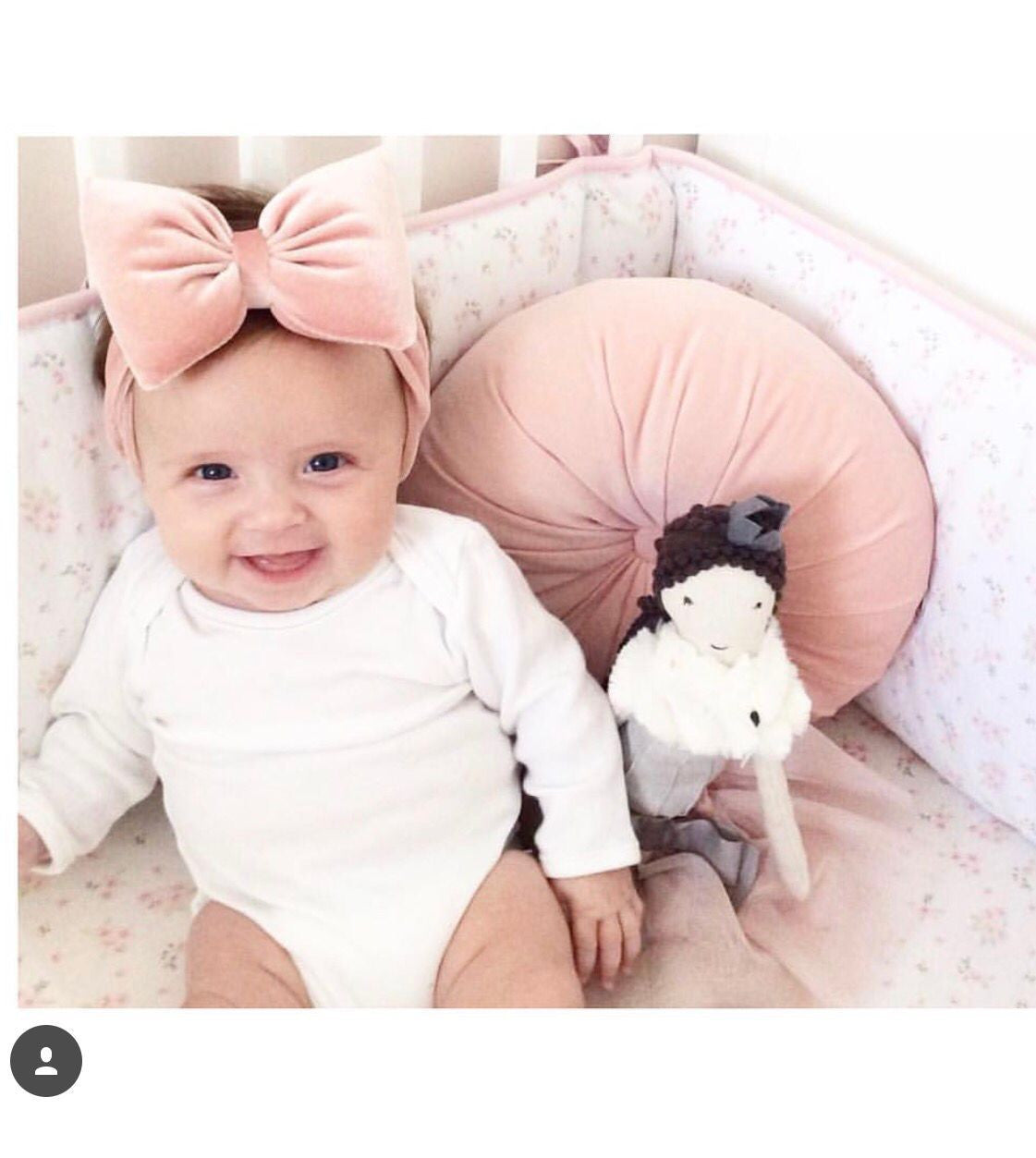 Fascia-fiocco minnie pailettes