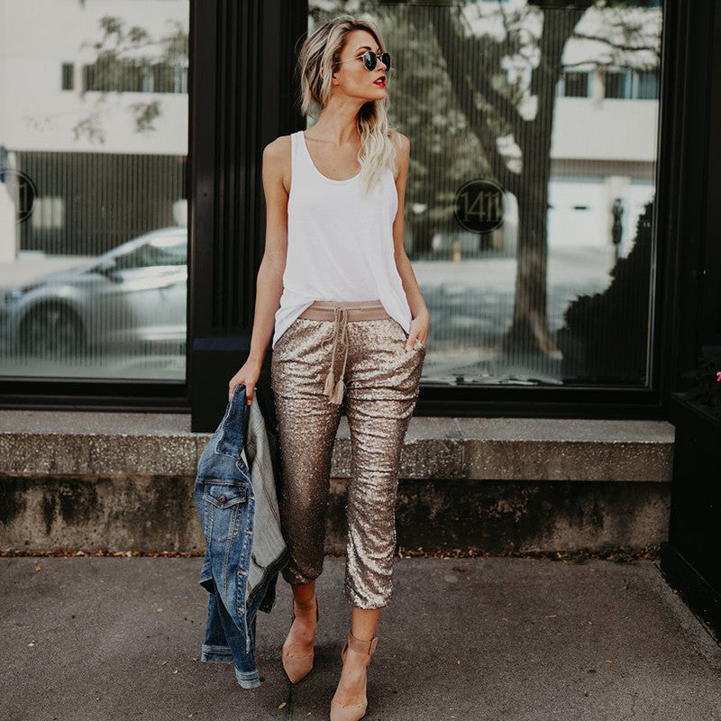 Sequin pants Laika