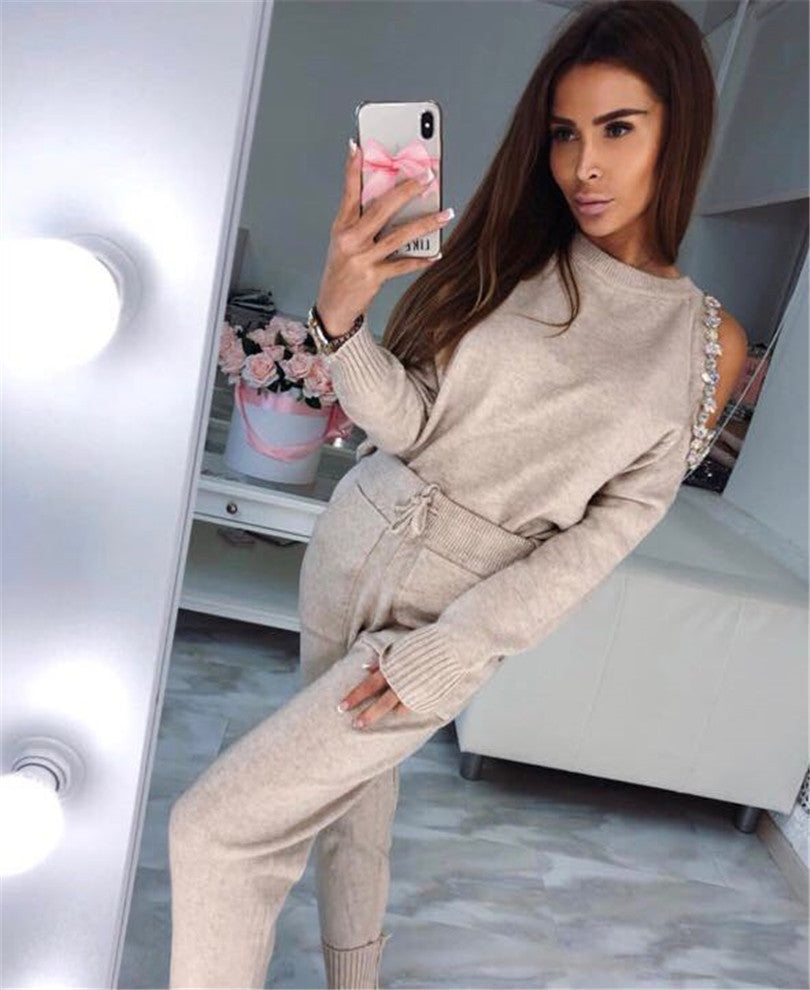 Tuta in maglia Kristynna