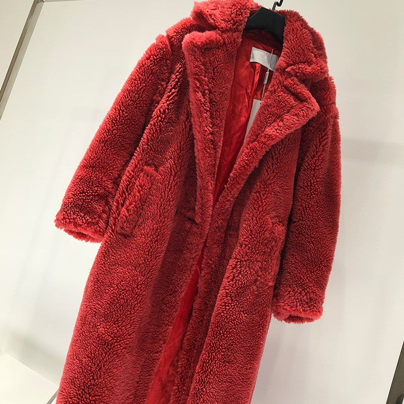 Maxi cappotto peluches